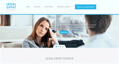 Desktop Screenshot of legalexpatgeneva.com